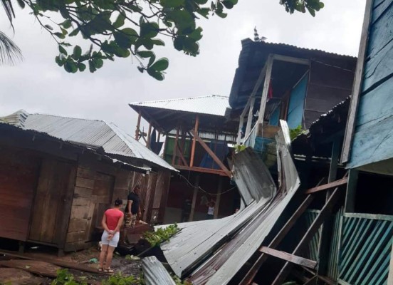 Las imágenes de la devastación que dejó Iota a su paso por Nicaragua