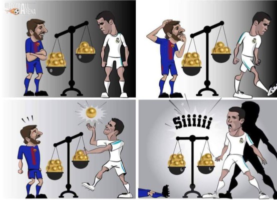 Los mejores memes que nos dejó el quinto Balón de Oro para Cristiano Ronaldo