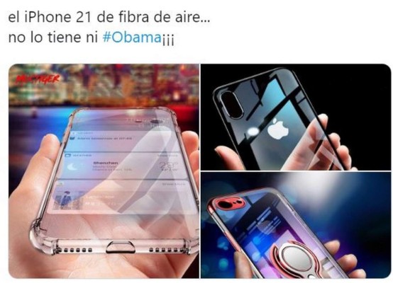 Los memes del iPhone 21 que sólo AMLO posee