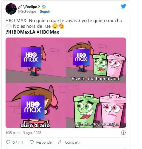 ¿Adiós a HBO Max? Los mejores memes ante rumores de cierre