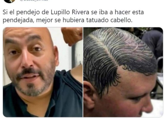 FOTOS: Los mejores memes de Lupillo Rivera y su tatuaje para cubrir el rostro de Belinda