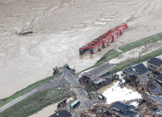 En imágenes: Decenas de muertos y desaparecidos en Japón por las lluvias torrenciales   