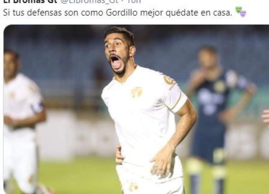 Los memes que dejó Gordillo al fallar penales ante Motagua