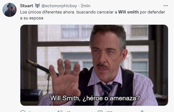 Redes sociales explotan con memes tras puñetazo de Will Smith a Chris Rock