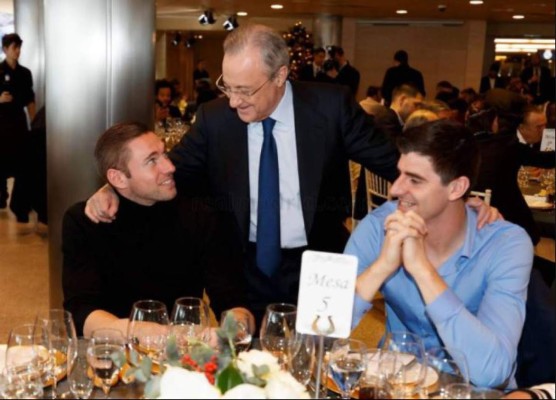 FOTOS: Así fue la exclusiva cena navideña del Real Madrid en el Santiago Bernabéu