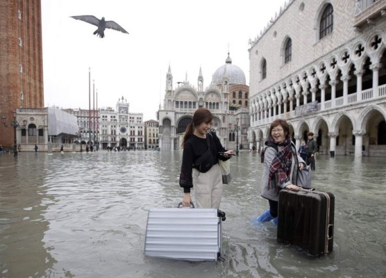 Las fotos más impactantes de las inundaciones en Venecia