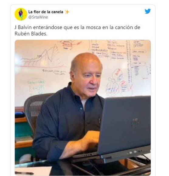 El rap de Rubén Blades deja imperdibles memes contra J Balvin