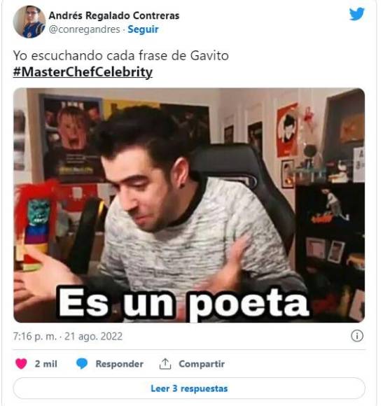 Arturo López Gavito deja los mejores memes en su primera noche en MasterChef Celebrity