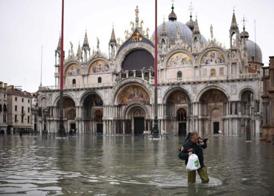 Las fotos más impactantes de las inundaciones en Venecia