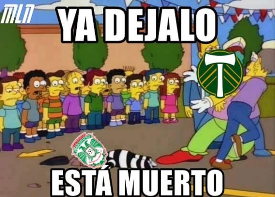 Memes destrozan a Marathón luego de humillante 5-0 ante Portland Timbers