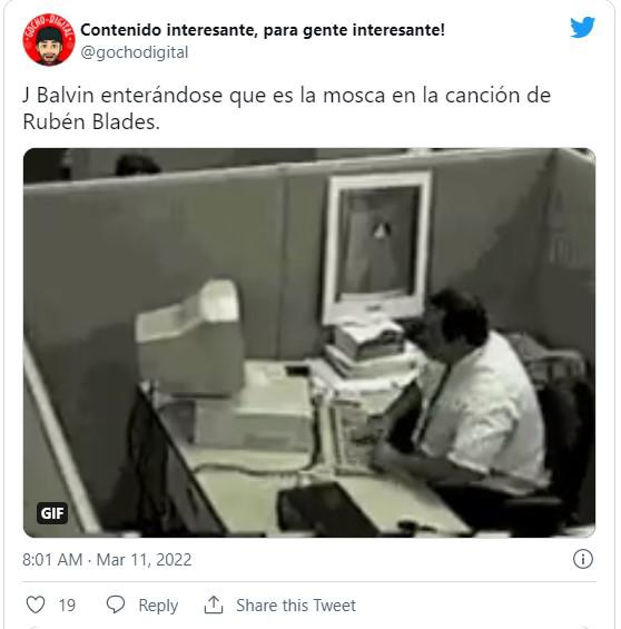 El rap de Rubén Blades deja imperdibles memes contra J Balvin