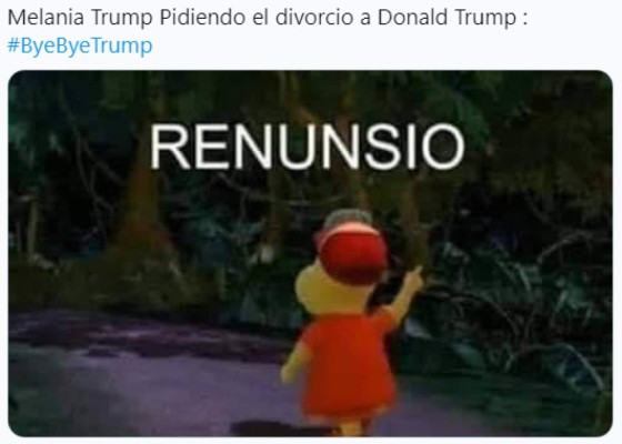 ¿Divorcio? Los memes de Melania se vuelven tendencia tras derrota de Trump