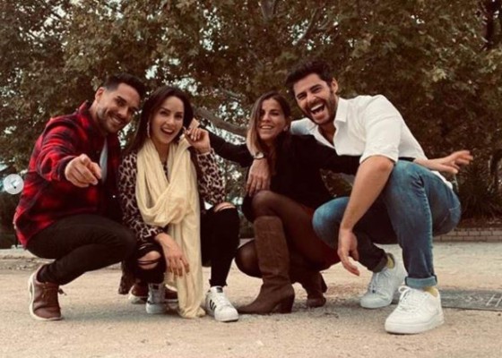 FOTOS: Carmen Villalobos y su luna de miel de ensueño en España