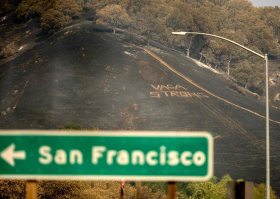 Desolación y llanto: las dramáticas fotos de los incendios en California  