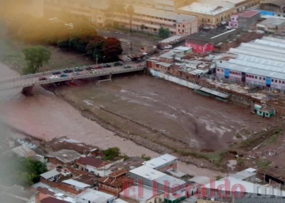 FOTOS: Las huellas de Eta en la capital que reviven la pesadilla del huracán Mitch