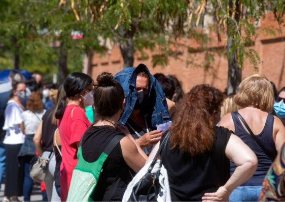 Temor y resignación en Madrid por segunda ola aguda de covid-19 (FOTOS)  