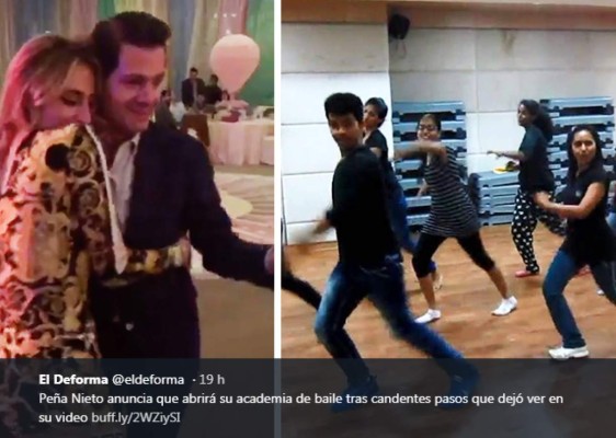 Los divertidos memes de Peña Nieto tras bailar al ritmo de 'Amo su inocencia'