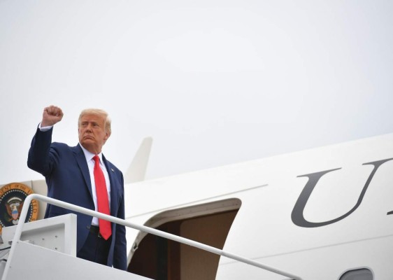 FOTOS: El viaje de Trump a Kenosha, foco de tensiones raciales en EEUU  