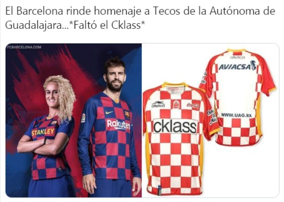 Con memes destruyen la nueva camiseta del Barcelona