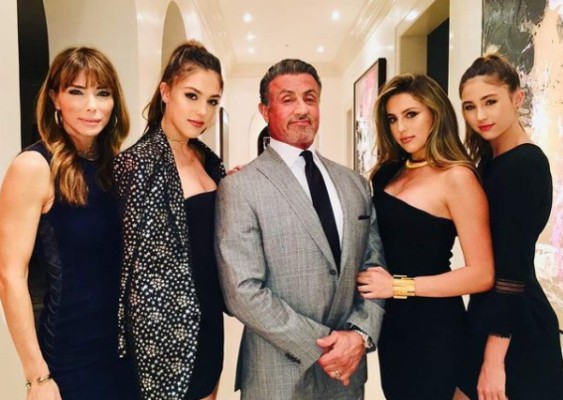 Bellas, famosas y talentosas: Ellas son las hijas de Sylvester Stallone