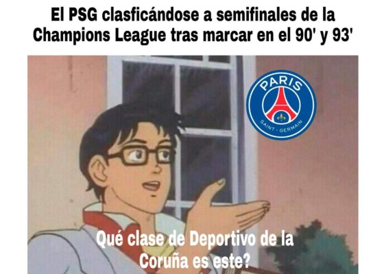 Graciosos memes por la milagrosa clasificación del PSG vs Atalanta