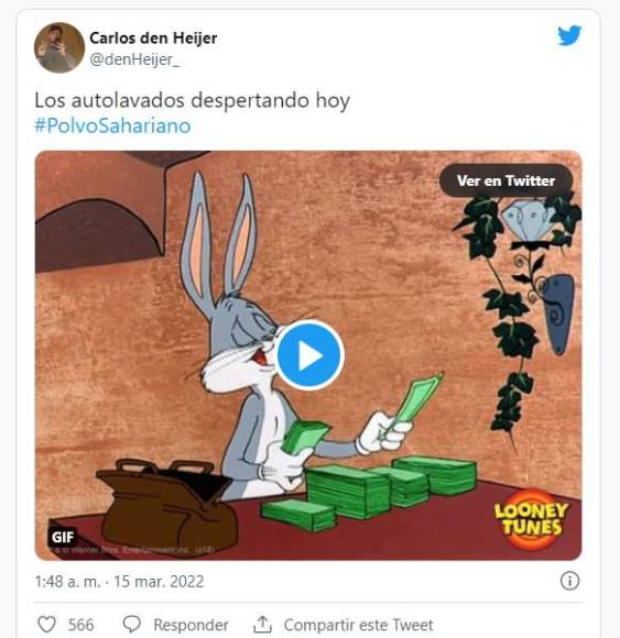 Los mejores memes que dejó el paso del polvo del Sahara sobre España