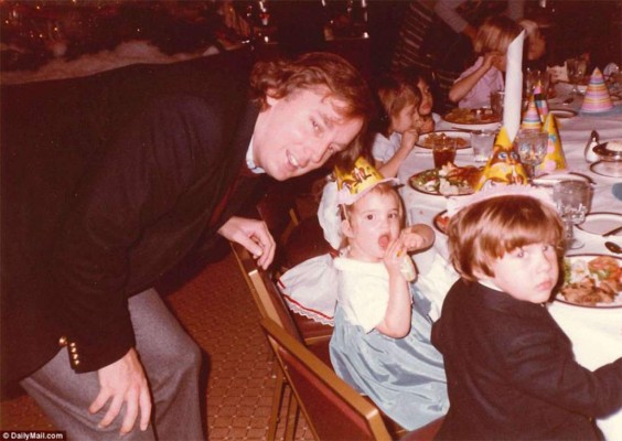 Revelan las fotos más íntimas de Donald Trump