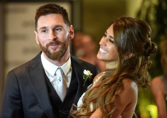 Boda Messi y Antonella: La gran entrada de los novios