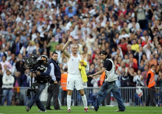 Las emotivas imágenes del paso de Zinedine Zidane por el Real Madrid