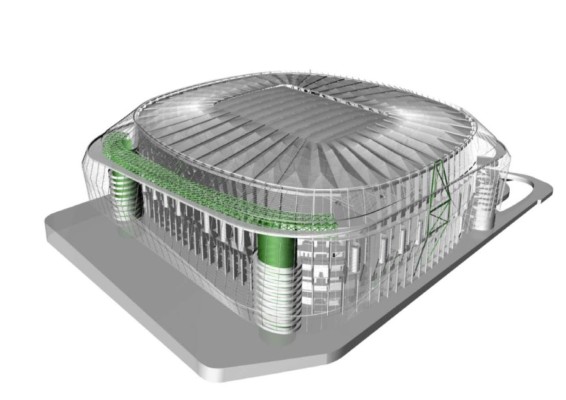 Fotos del nuevo estadio Santiago Bernabéu