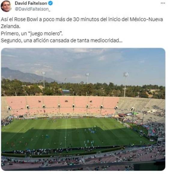 Faitelson molesto: Lo que dicen medios tras juego de México ante Nueva Zelanda