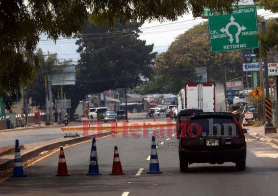 FOTOS: Tegucigalpa luce vacía y sin comercio debido al Covid-19