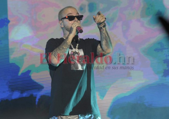 El vibrante concierto de J Balvin en Honduras resumido en 20 fotos