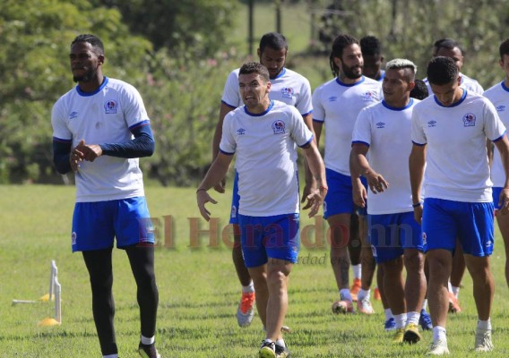 FOTOS: Olimpia entrenó este viernes, de la mano de Troglio, pensando en Honduras Progreso