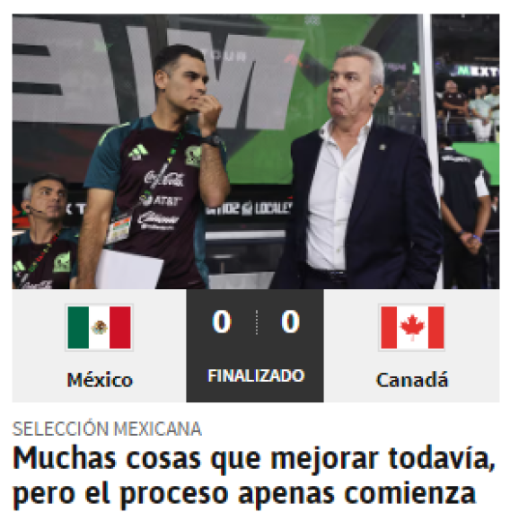 Faitelson no perdona: Así reacciona prensa mexicana tras resultado ante Canadá