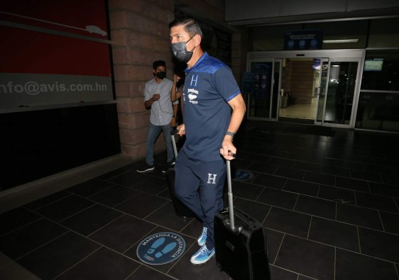 Resto del plantel de la Selección de Honduras llegó al aeropuerto Toncontín tras participar en Copa Oro 2021