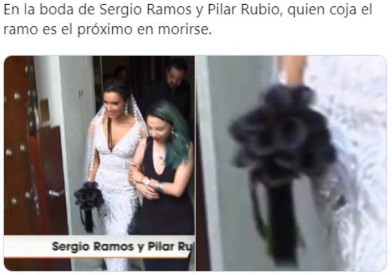 Los memes más divertidos de la boda de Sergio Ramos y Pilar Rubio  