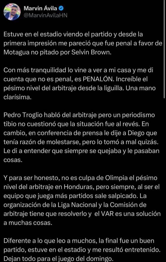 Lo que dicen medios y periodistas tras la final de ida de Motagua ante Olimpia