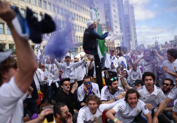 El ambiente en las calles de Cardiff previo a la final de la Champions League entre Real Madrid y Juventus