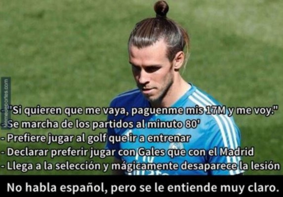 Memes de Gareth Bale por celebración del pase de Gales a Euro 2020