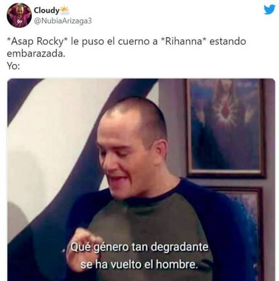 Usuarios reaccionan con memes ante ruptura de Rihanna y A$AP Rocky