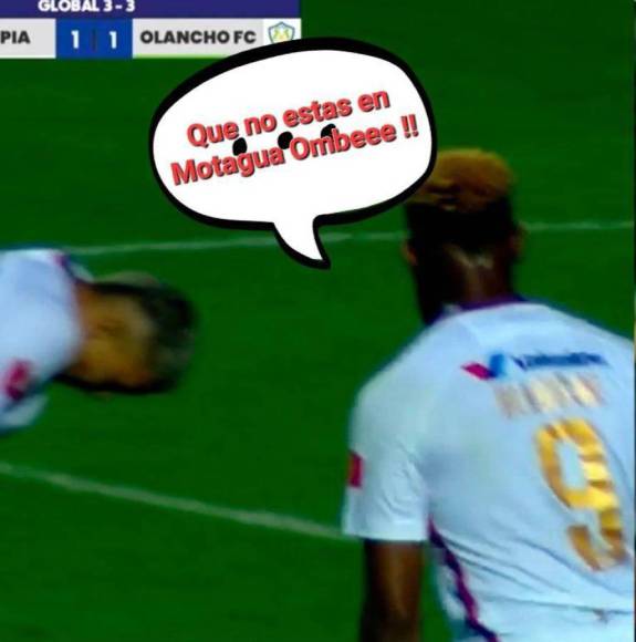 ¡Sin olvidarse de Motagua! Los memes que dejó la copa 36 de Olimpia ante Olancho FC