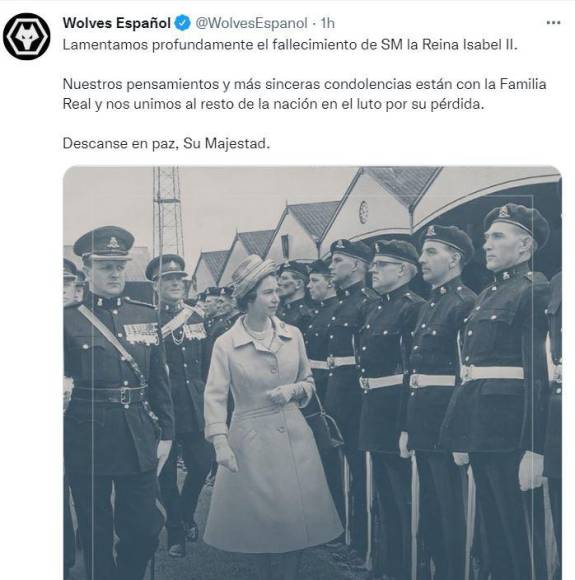 Muestras de pesar: Así llora el fútbol inglés la muerte de Isabel II