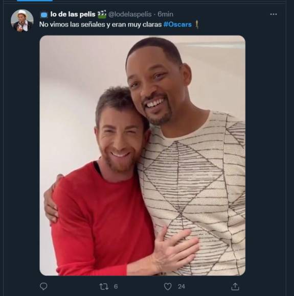 Will Smith y Andrew Garfield, los protagonistas de los memes de los Premios Oscar 2022