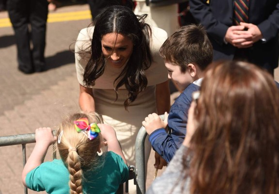 FOTOS: Así vistió Meghan Markle, duquesa de Sussex, en su tercera aparición junto a la reina Isabel II