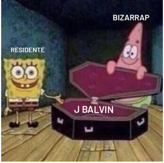 Destrozan con memes a J Balvin tras sesión musical de Residente