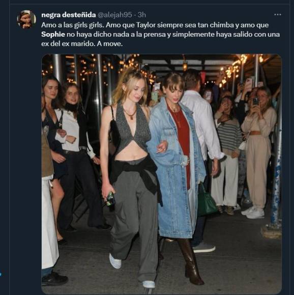 La salida de Sophie Turner y Taylor Swift deja una ola de memes en las redes sociales