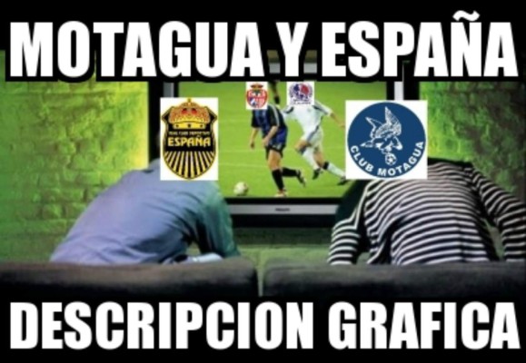 Memes del clásico Olimpia-Motagua