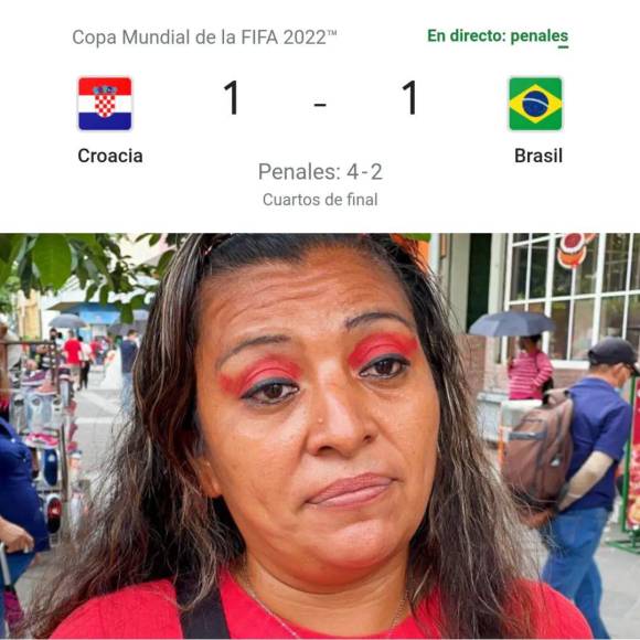 ¡No perdonan! Divertidos memes destrozan a Brasil tras caer eliminado en penales ante Croacia