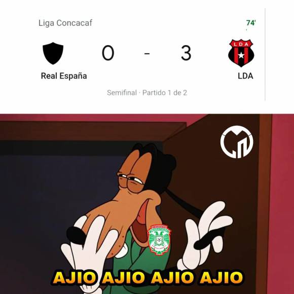 ¡No los perdonan! Los implacables memes de la derrota del Real España ante Alajuelense